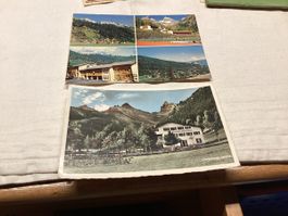 Ovronnaz 2 cartes année 60