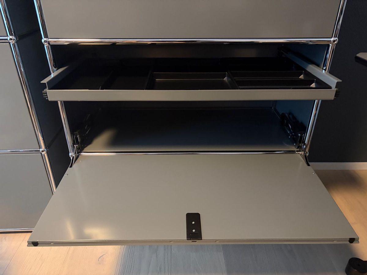 Kommoden: USM Highboard mittelgrau – Gebraucht aus Niederrohrdorf von 54Belaadpa43 6