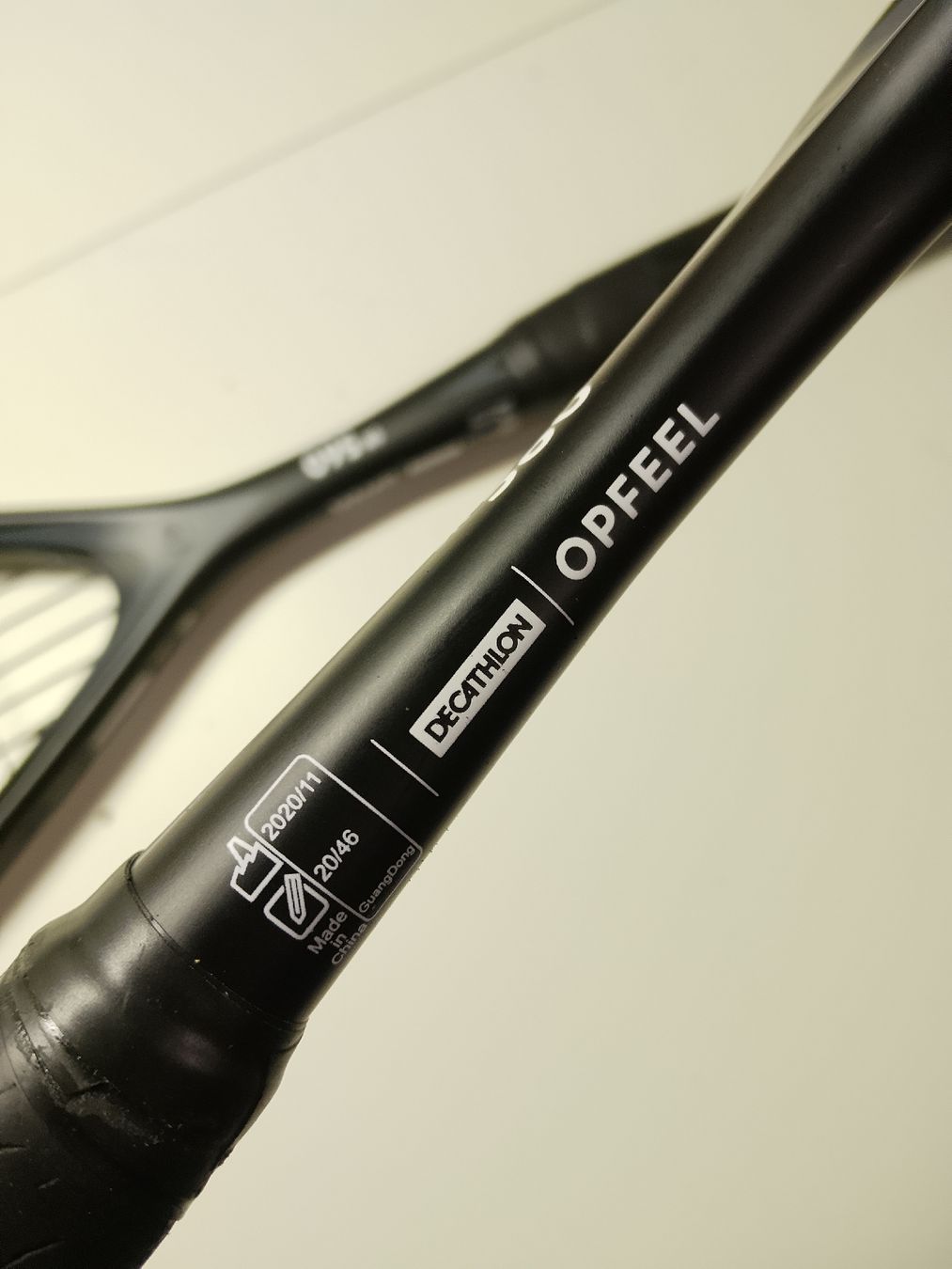 Racchette: 2 Squash schleger Carbon Power shaft – Usato da Biel/Bienne venduto da Vintage-timearts 4