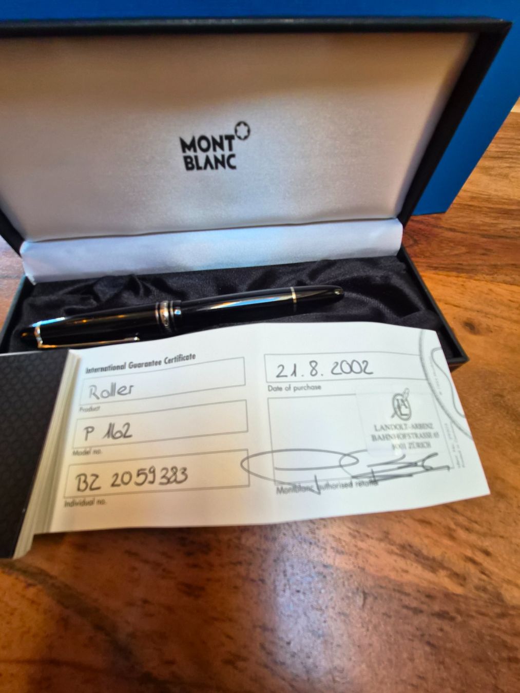 Montblanc Penna & Evidenziatori: MONT BLANC ROLLER – Nuovo e nell'imballaggio originale da Schönenberg ZH venduto da heaangst 5