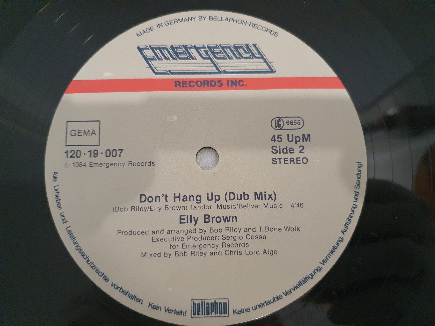 Dischi in vinile: Elly Brown – Don't Hang Up – Usato da Uster venduto da Vinyl-Leidenschaft 5