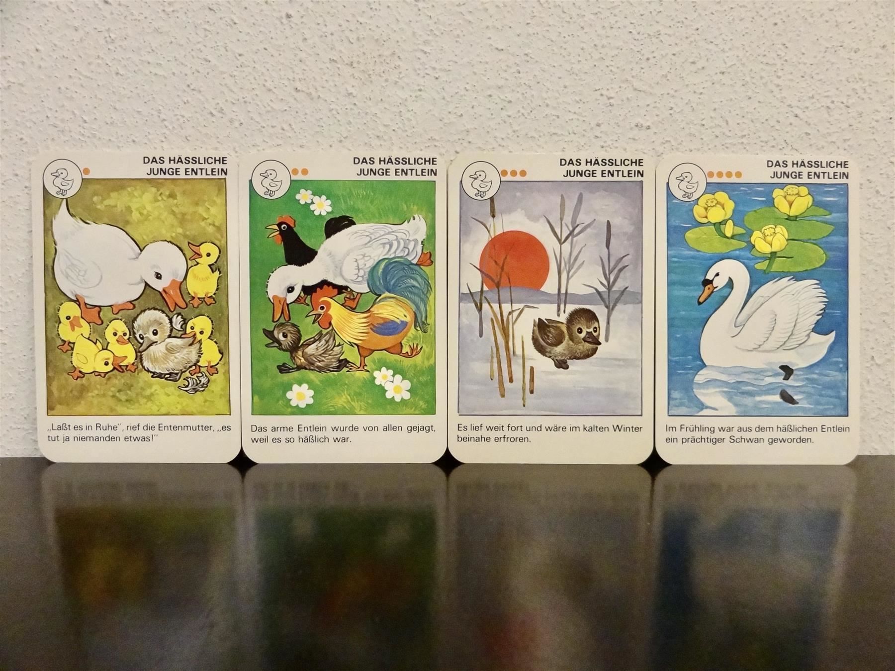 Giochi: schönes altes Quartett TIER-MÄRCHEN – Usato da Kerzers venduto da wisaundso 6