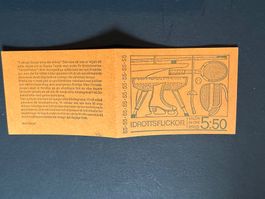 Schweden Briefmarkenheft 1972 ** Sport  (3781)