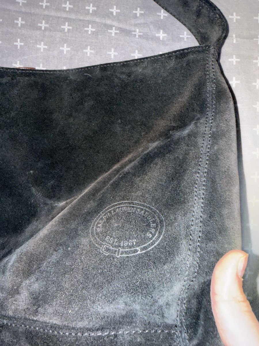 Ralph Lauren Borse: SCHWARZE WILDLEDER-UMHAENGETASCHE – Usato da St. Moritz venduto da ari_9fcv 5