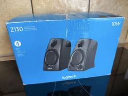 Logitech Z130 - 10W Stereo Lautsprecher - Top Zustand!