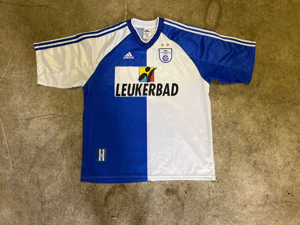 Fanion XL KSC Karlsruher - Années 90 ? - Signé Par L'Équipe - Vintage