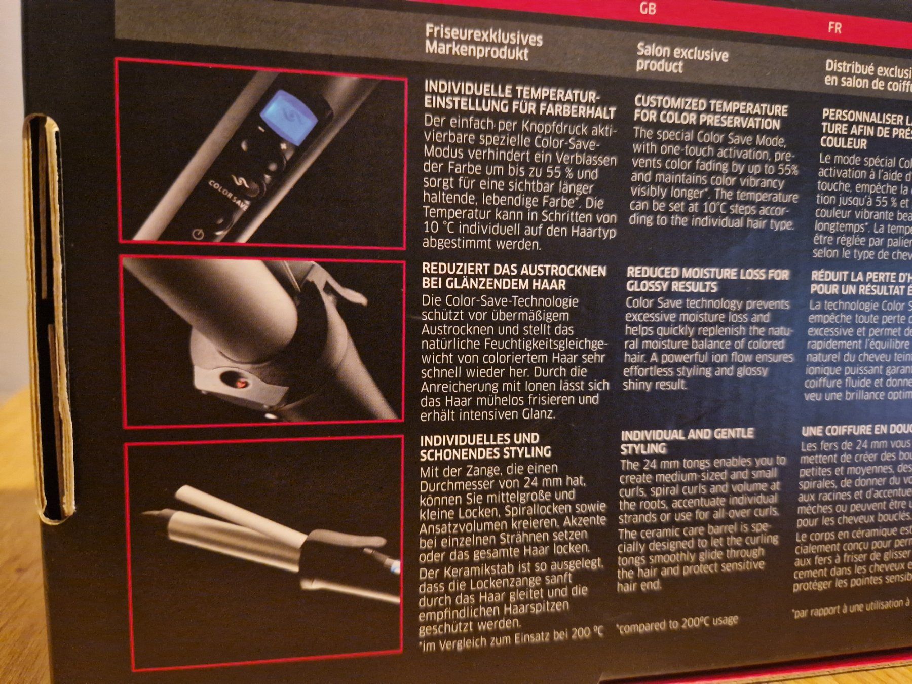 Piastre & Arricciacapelli: WELLA Lockenstab Pro Curl Color 24 mm – Nuovo (secondo la descrizione) da Niederhasli venduto da Z3RO 2