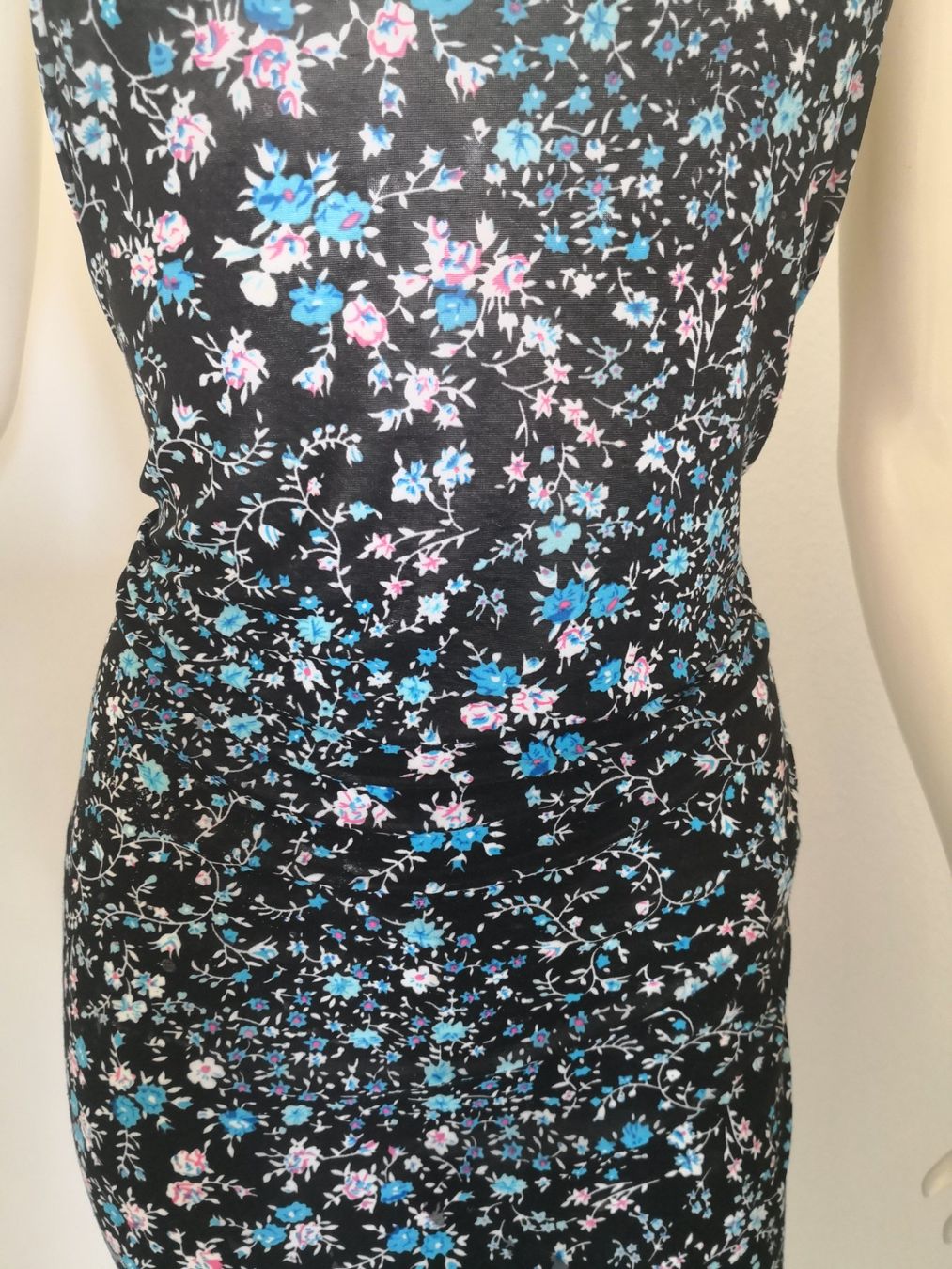Vestiti: 🤩BOHO-CHIC KLEID SCHWARZ MIT BLUMENMUSTER – Usato da Olten venduto da Naja-Twins-Twins 9