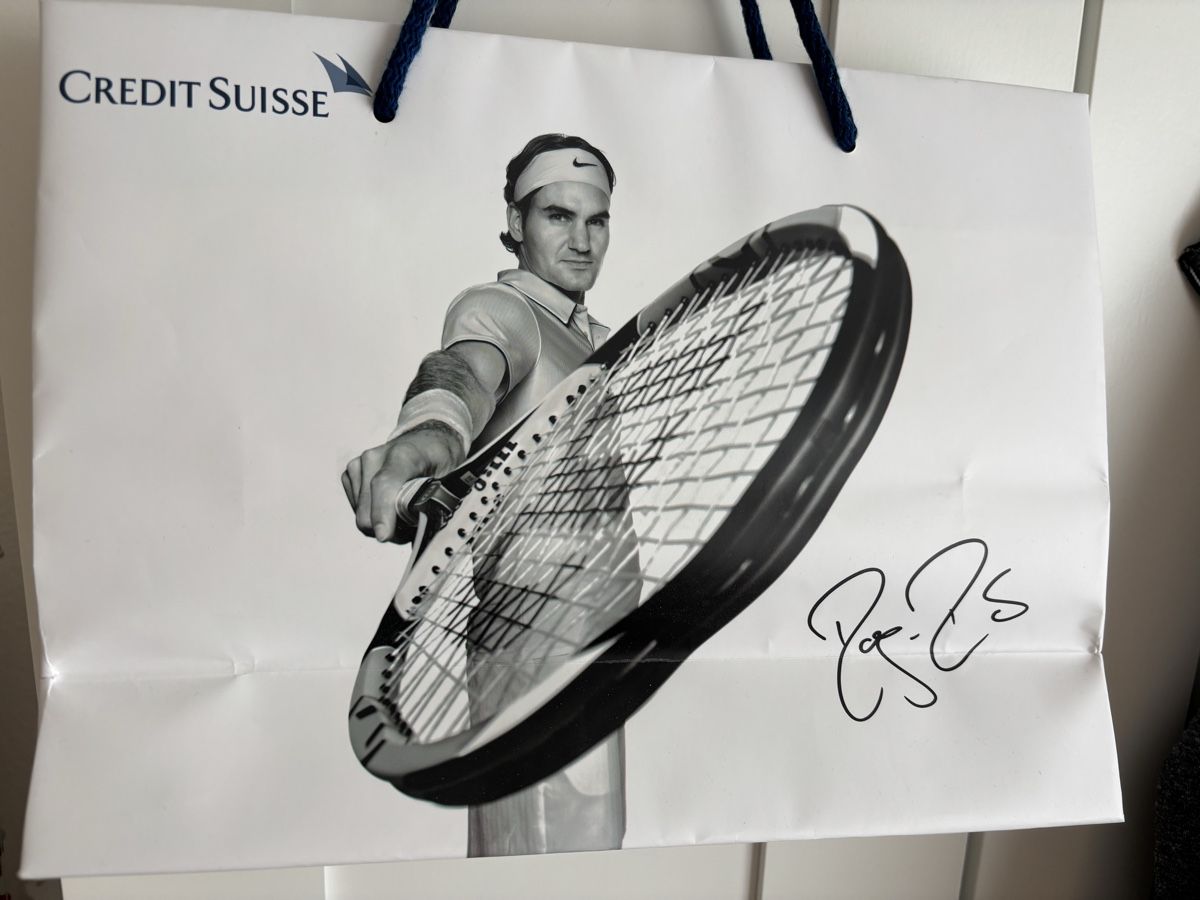 Taschen: Roger Federer Tragtasche und Credit Suisse extras – Gebraucht aus Bassersdorf von Stellabella 1
