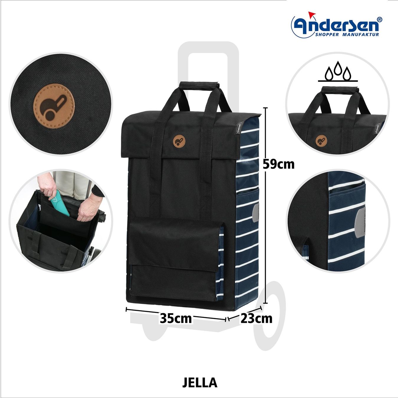 Sonstiges für Haushalt & Wohnen: ANDERSEN Shopper SCALA Jella - Auswahl – Neu und originalverpackt aus Kägiswil von nick666 1