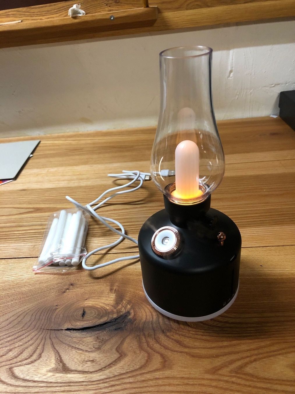 Umidificatori d'aria: Luftbefeuchter Nachttischlampe – Nuovo (secondo la descrizione) da Goldingen venduto da Thomas.Perrin