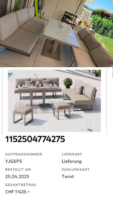 Tischset: Dining Lounge – Gebraucht aus Wil SG von Roxtaa
