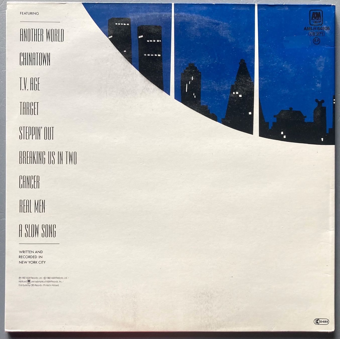 Vinyles: JOE JACKSON - NIGHT AND DAY – D'occasion à Poliez-Pittet par Newtown-Records 1