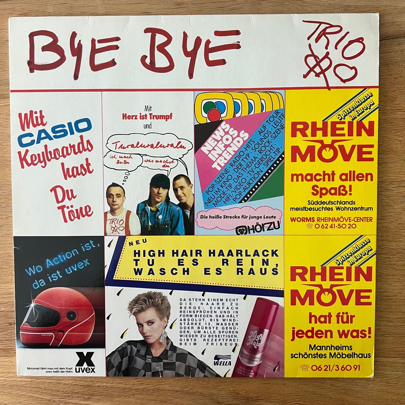 Dischi in vinile: Trio - Bye Bye / D-Press. 1983 - Very nice Copy – Usato da Gais venduto da soundcave57