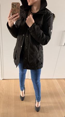 Wellensteyn Schneezauber schwarz wie neu Winterjacke Gr.S