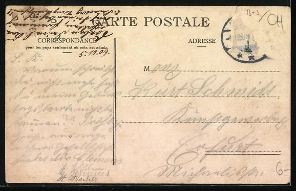 Cartoline postali: Clarens, Chateau du Chatelard et les Alp – Usato da Berlin venduto da bartko-reher 1