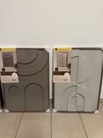 LED Wandbilder Set 2 Stück geometrisch neu in OVP