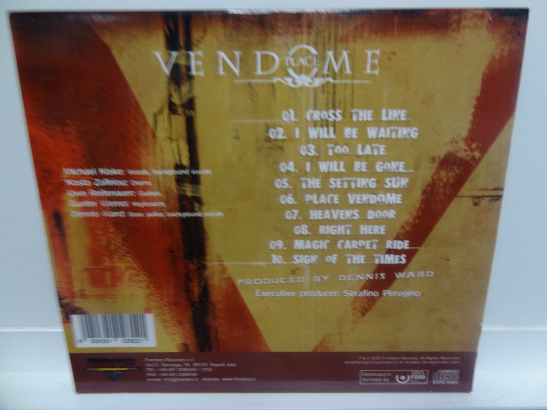 CD: Place Vendome, Place Vendome – Usato da luzern venduto da musicandart 1
