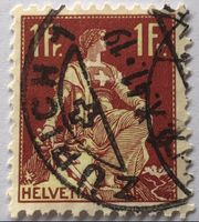 Nr.115 mit VollStempel  Zürich