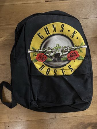 Rucksack Rock Sax Guns N Roses schwarz guter Zustand
