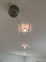 Schöne Deckenleuchte Seilzugsystem mit 5 Leuchtmitteln
