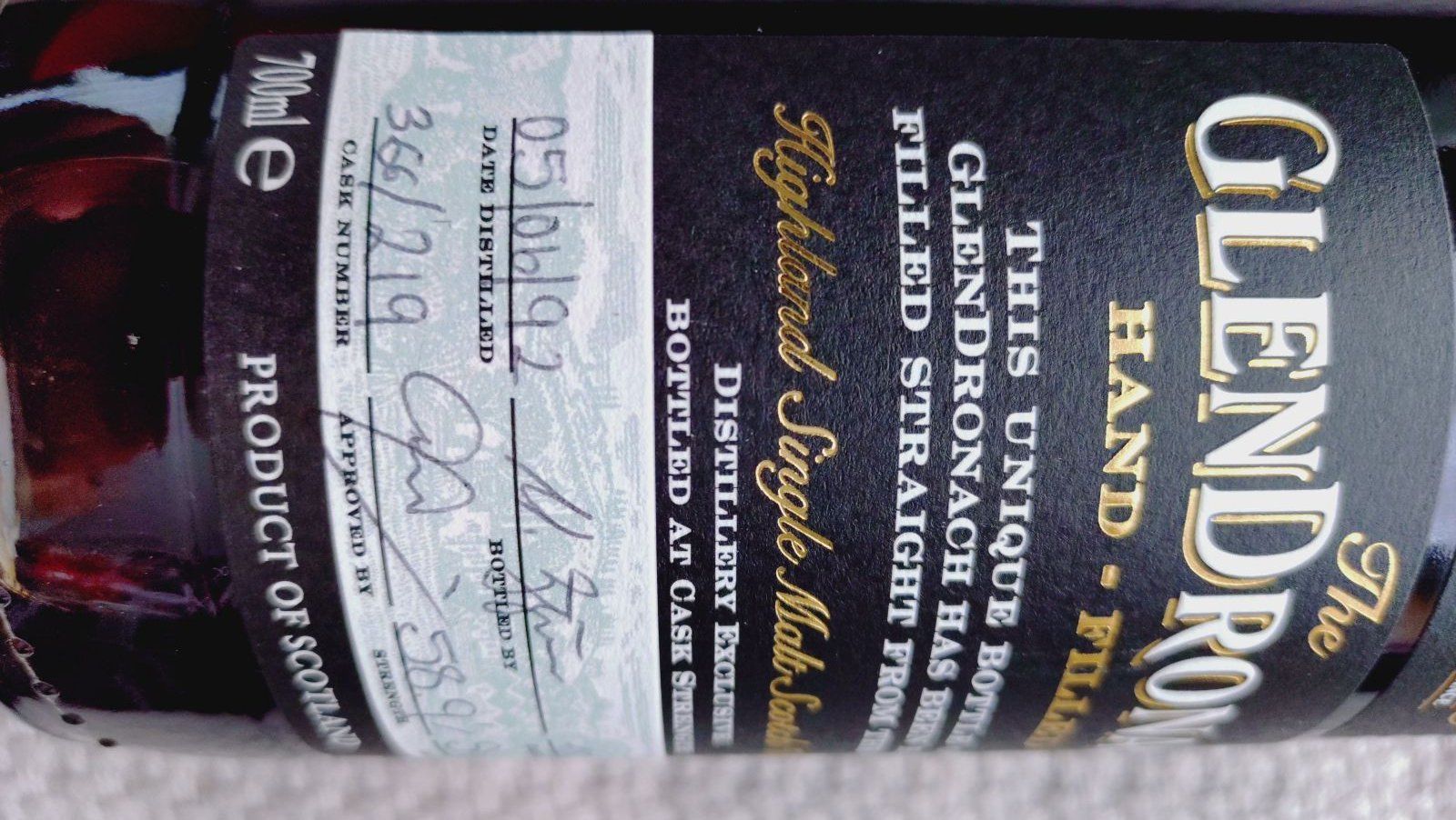 Glendronach Spirituosen: GlenDronach Hand Filled Cask #219, 26y – Neu und originalverpackt aus Grüningen von Stargazer 1