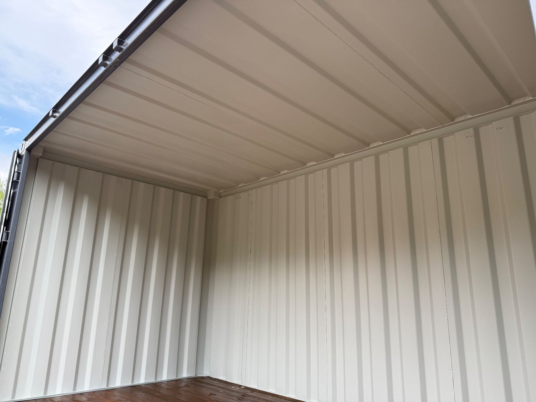 Contenitori edile: 15 Fuss Lagercontainer, Container in grau, open side – Nuovo e nell'imballaggio originale da grosswangen venduto da Poliniman0 5