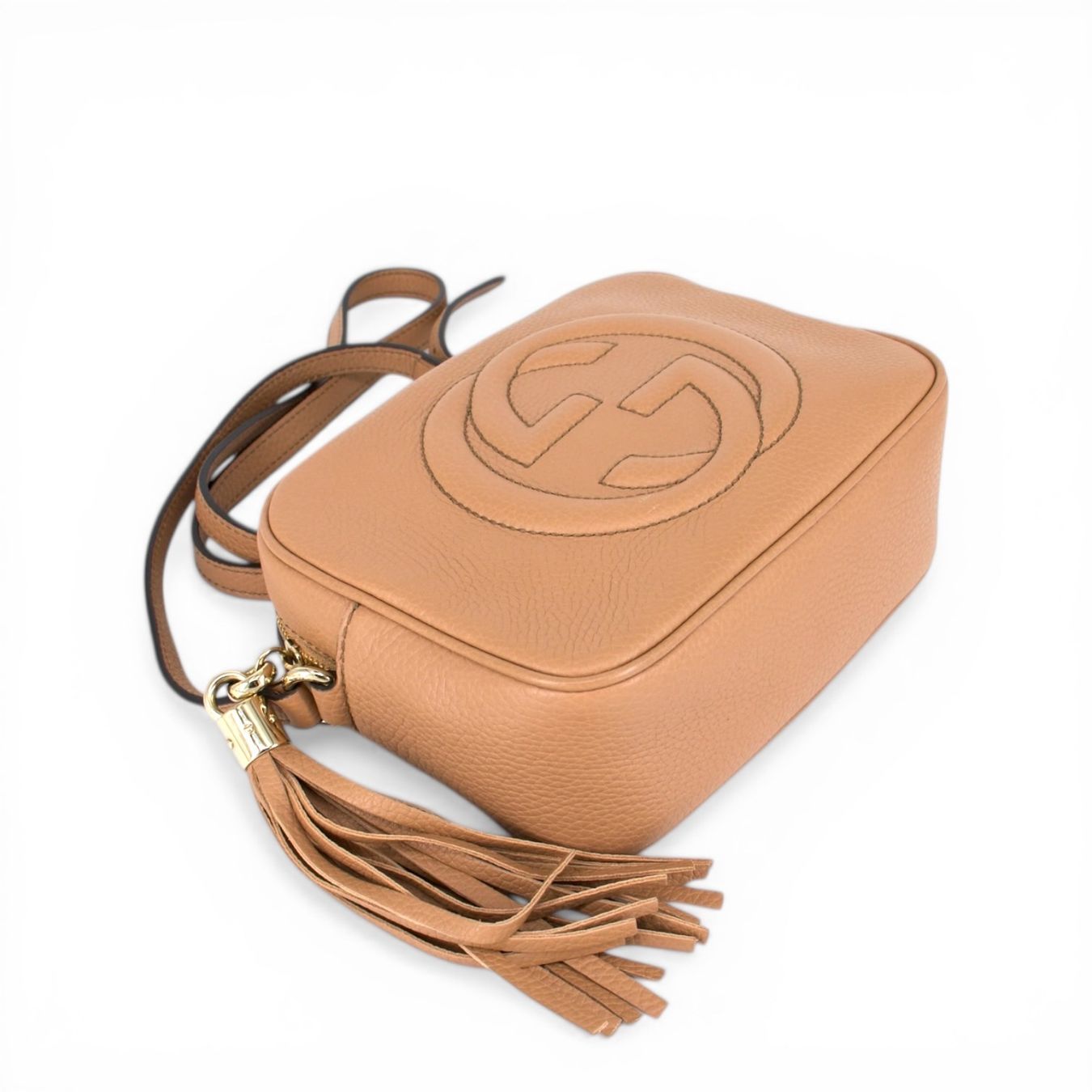 Gucci Taschen für Damen: Gucci Soho Disco hellbraun – Gebraucht aus Binningen von Designerlabels 7