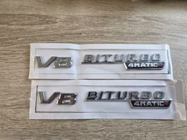 Emblem V8 Biturbo 4matic +