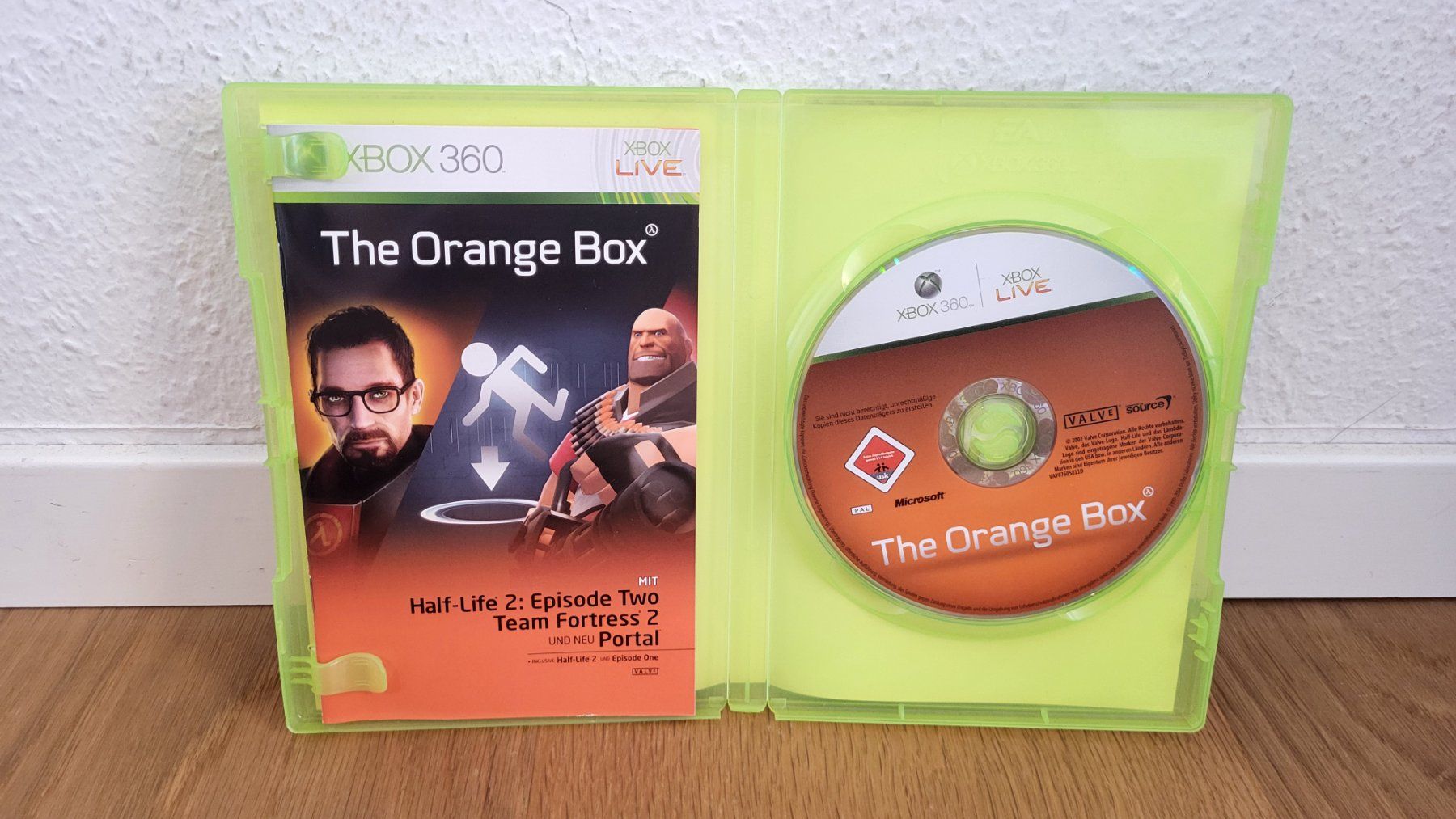Microsoft Giochi: Xbox 360 - The Orange Box Half Life 2 – Usato da Münsingen venduto da DigitaleSpielecke 2