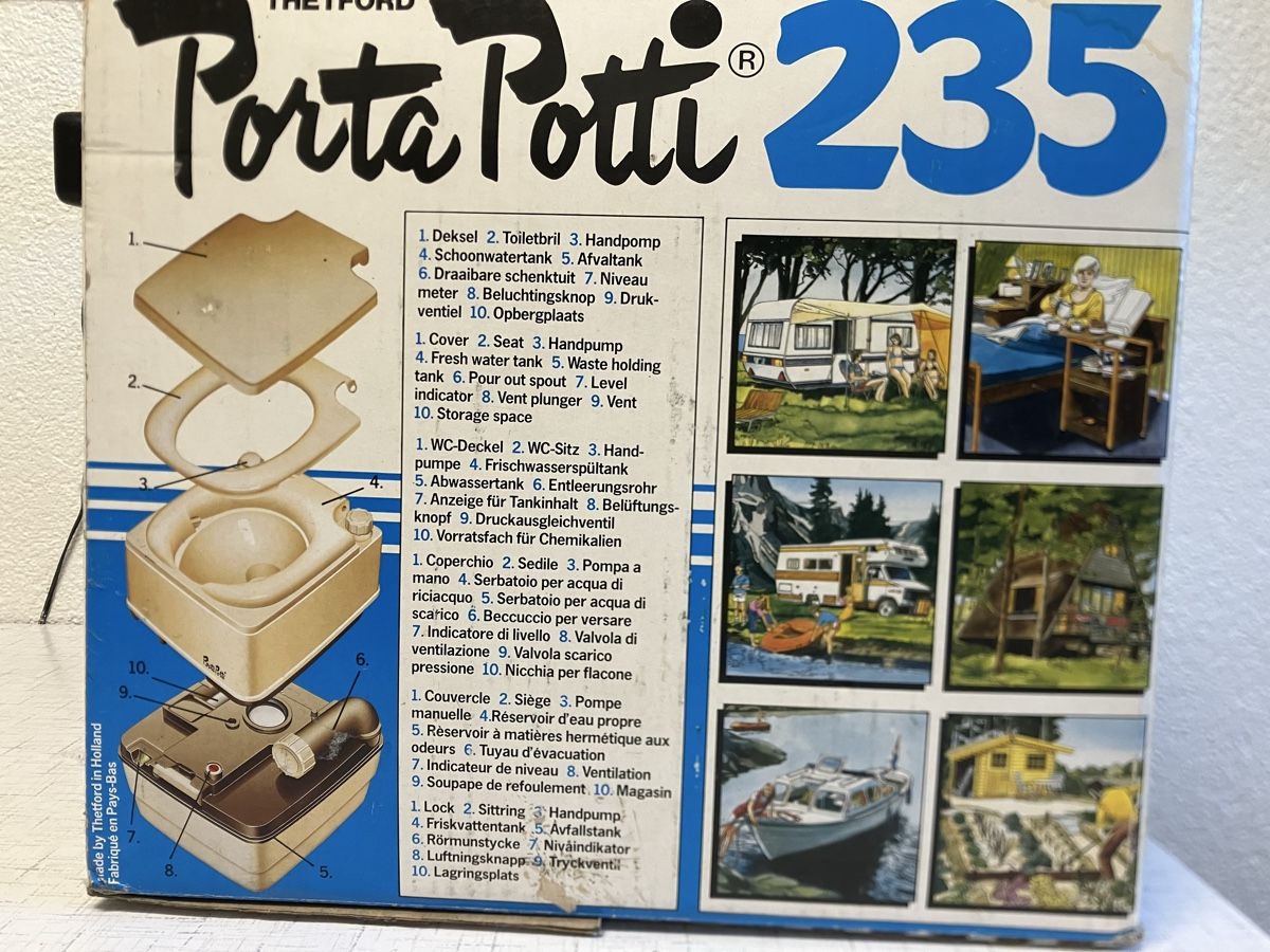 Thetford WC: Porta Potti 235 – Usato da Lyss venduto da Punktum01 6