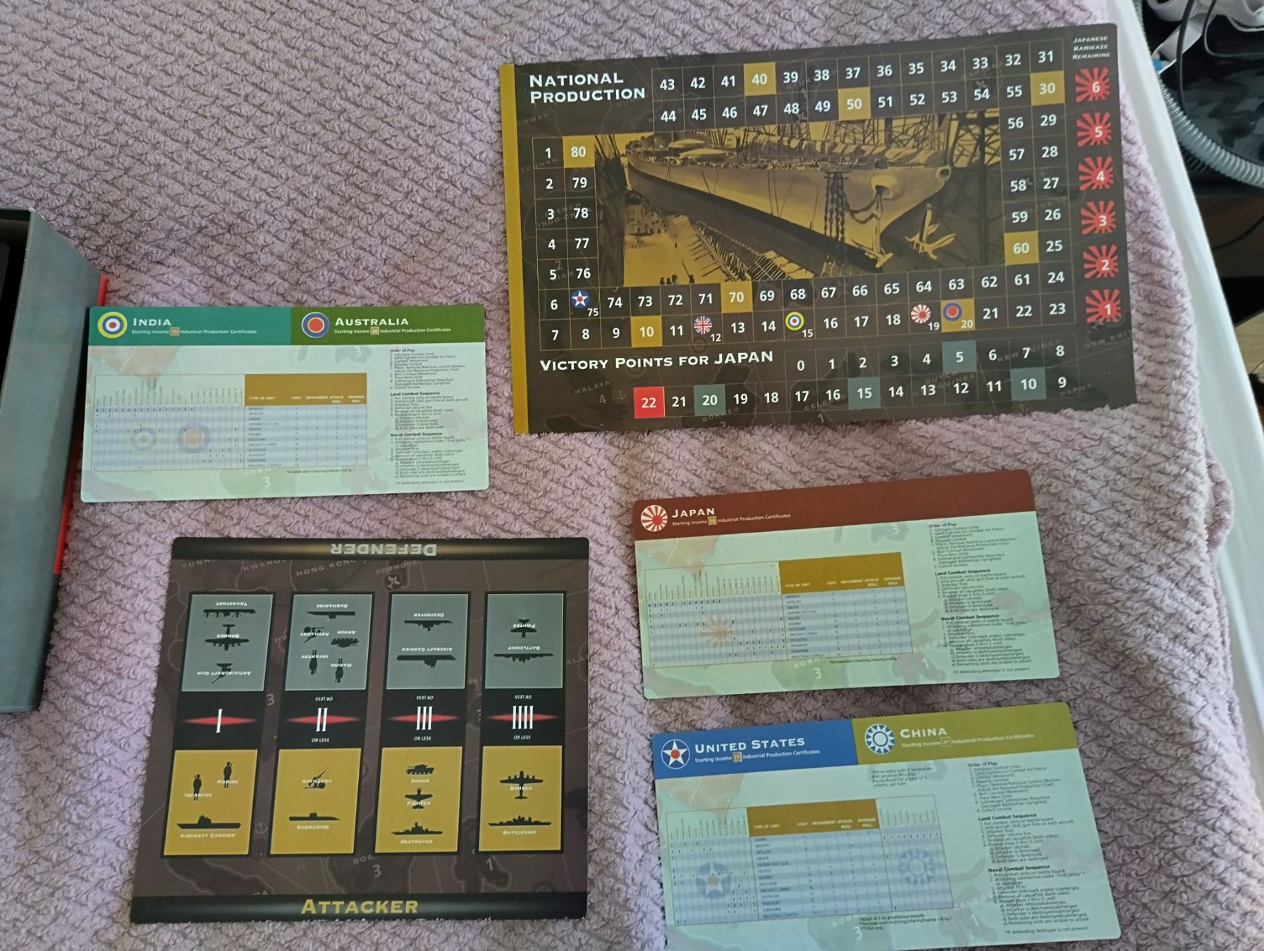 Spielzeuge: Brettspiel Axis & Allies Pacific – Gebraucht aus Abtwil SG von kos_ts7c 2
