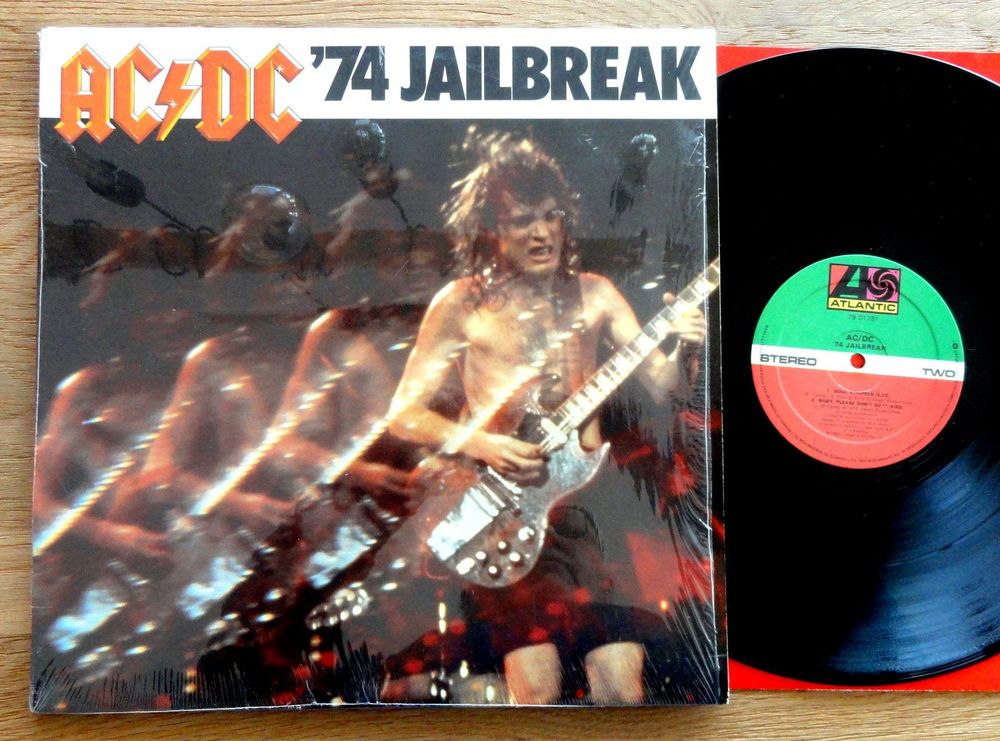 LP AC/DC 74´ jailbreak ATLANTIC 1984 CANADA neuwertig | Kaufen auf Ricardo