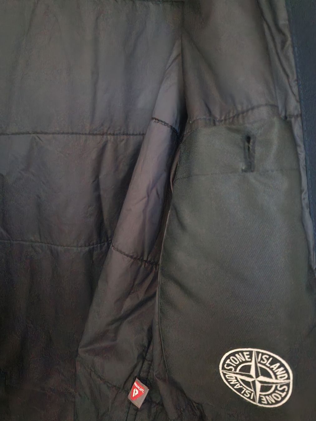 Stone Island Giacche: Stone Island Soft Shell-R PrimaLoft Jacke Navy Gr. L  – Usato da Dübendorf venduto da Hans-GeorgB 4