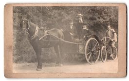 Fotografie Halbrenner vor dem Start für