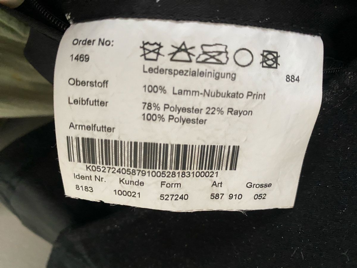 Bugatti Giacche: Bugatti Herren Lederjacke schwarz Gr 52  – Usato da Ittenthal venduto da Lorinakuprecht0 6
