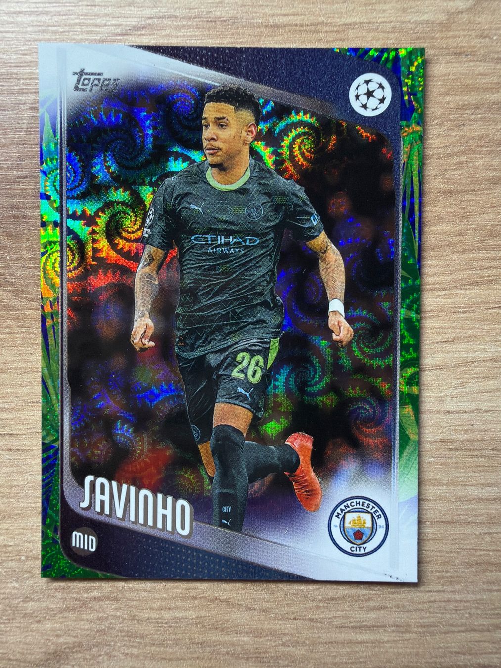 Topps Sammelbilder & Trading cards: Soccer Savinho CARNAVAL Topps 2026 – Gebraucht aus Netstal von Clutch79Cardz