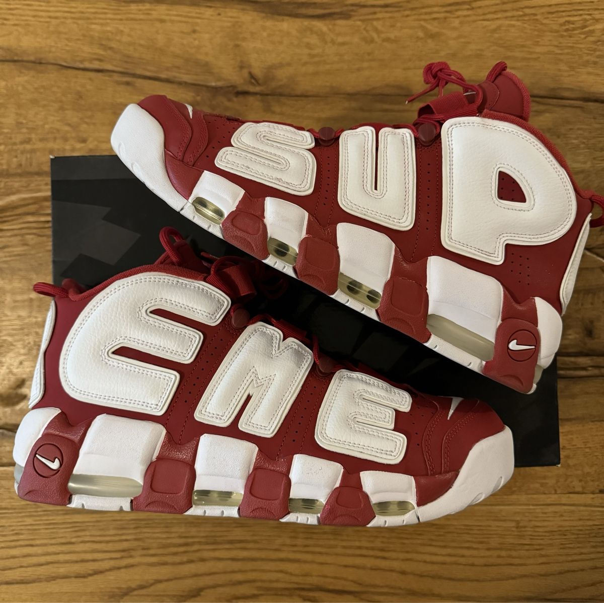 Herrenschuhe: Supreme x Nike Air More Uptempo – Gebraucht aus Zürich von sell_my_stuff 2