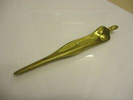 Künstler-Brieföffner Frauen-Akt Kunst-Objekt arte Bronze