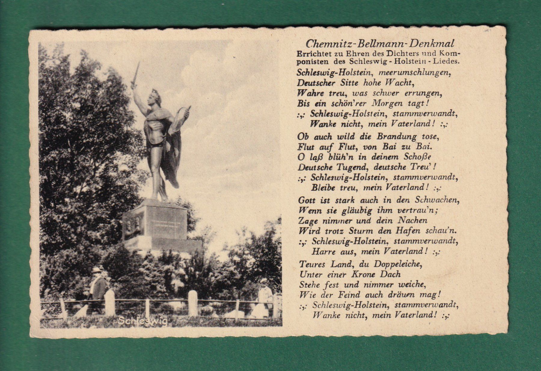 Cartes postales: CHEMNITZ - Bellmann-Denkmal – D'occasion à Pully par nicecards-shop
