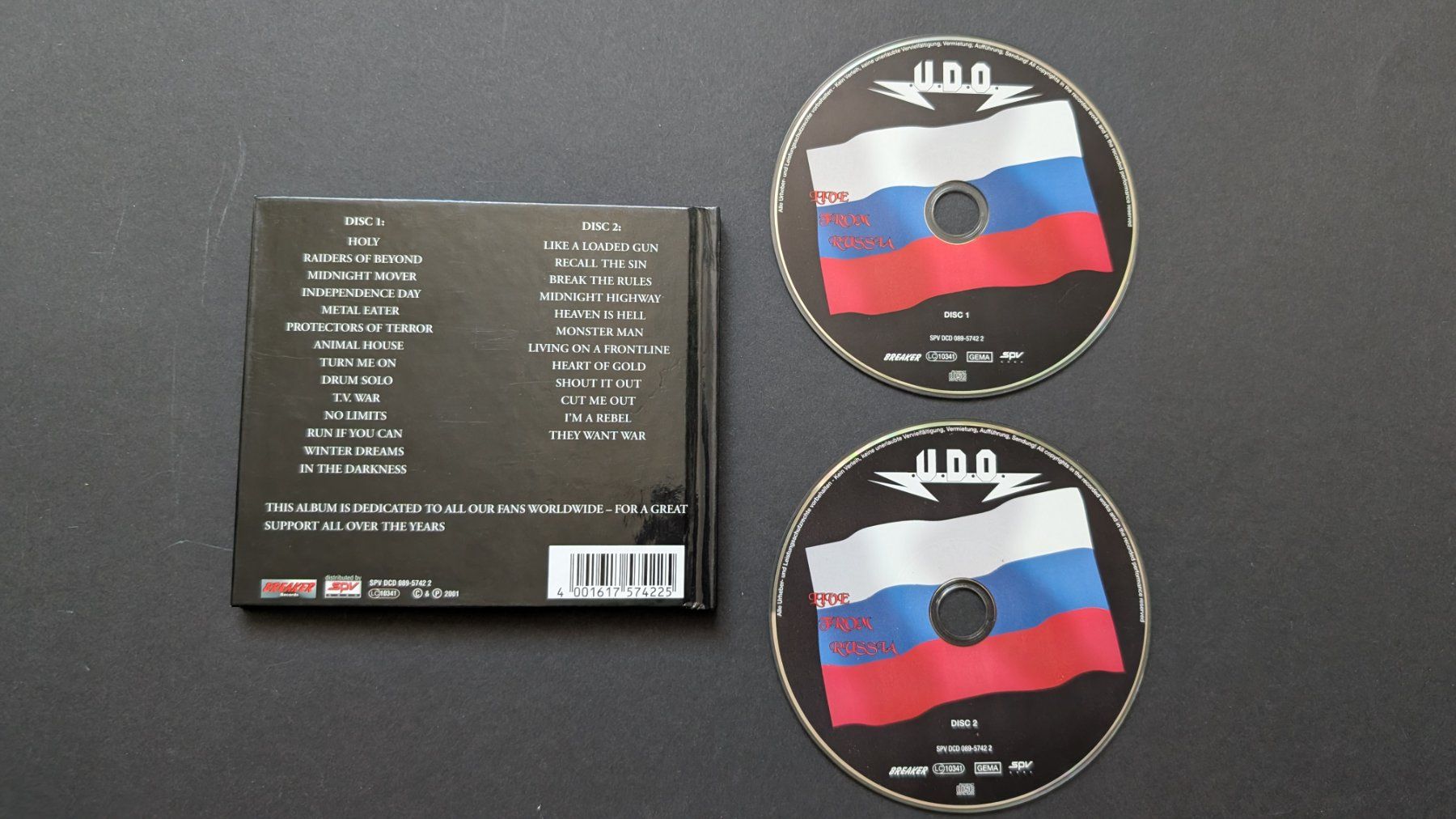 CDs: U.D.O. | Live From Russia | CD – D'occasion à Bottmingen par dan_c5wb 1