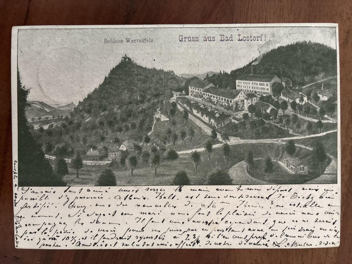 Ansichtskarten: Ansichtskarte Schweiz von Bad Lostorf SO – Gebraucht aus Oftringen von Cla.vD.74