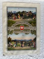 Affiche "Souvenir Occupation des frontières 1er août 1914"