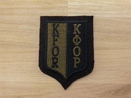 Badge KFOR Swisscoy Aufnäher Tarnfarbe