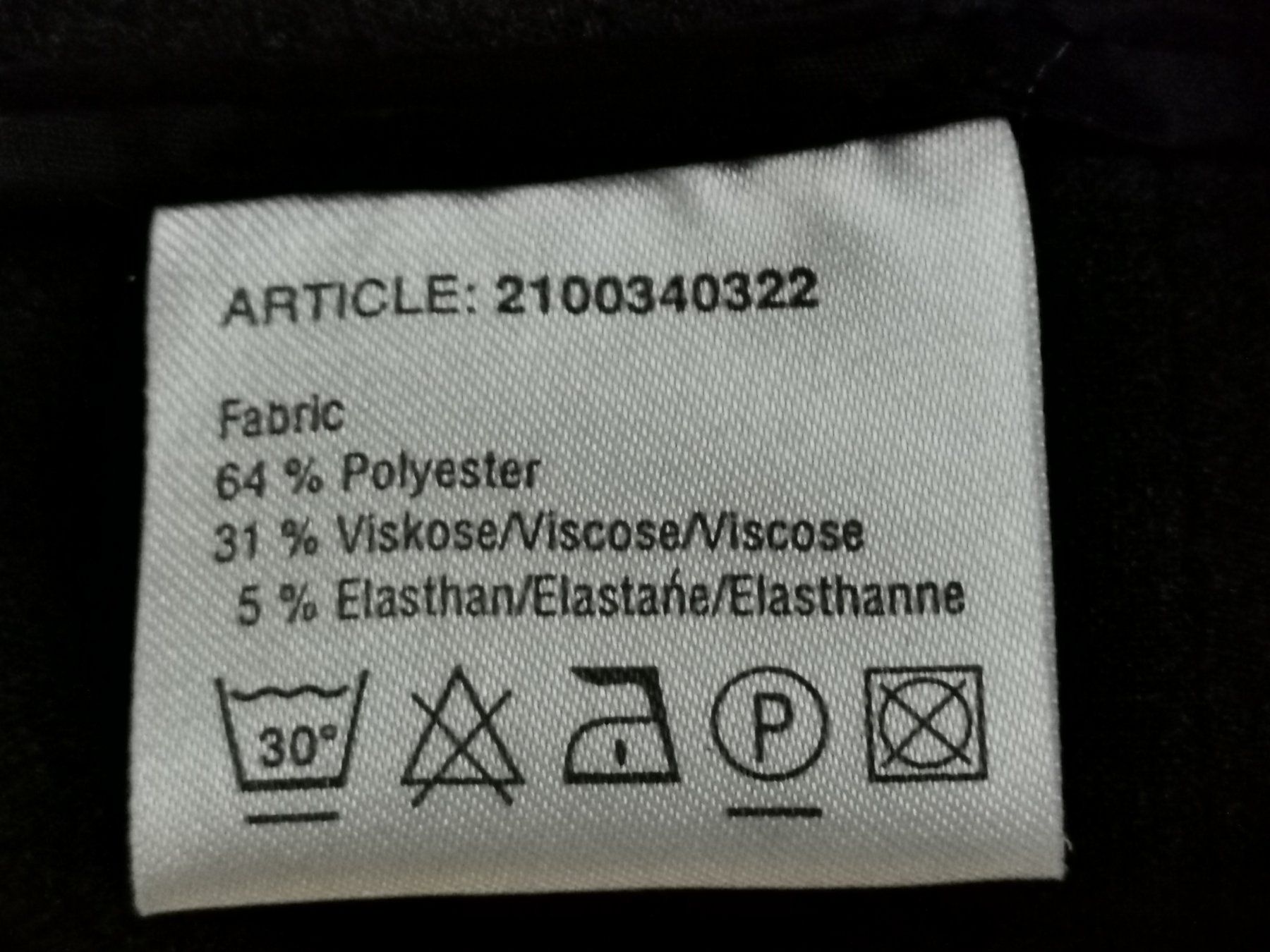 Pantaloni: Bundfaltenhose dunkelgrau Gr. 40 – Nuovo (secondo la descrizione) da Port venduto da Doppelmond 2