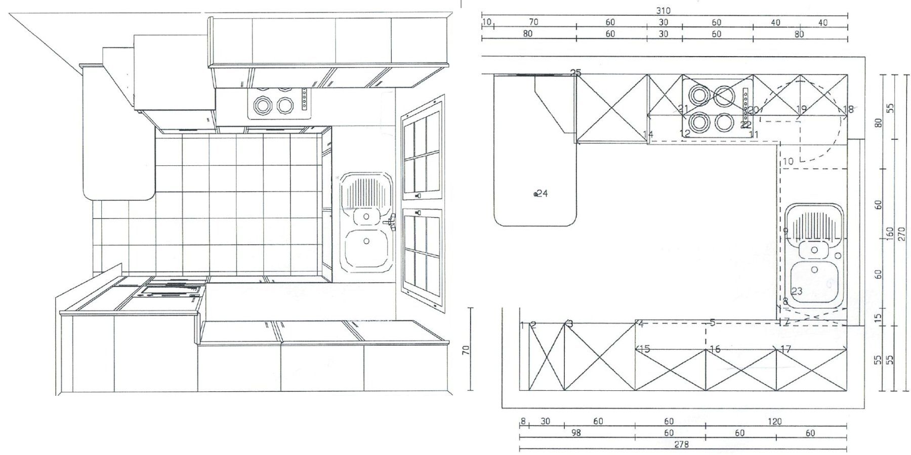 Cucine complete: U-Form Küche gut erhalten – Usato da Niederrohrdorf venduto da luki-05 6