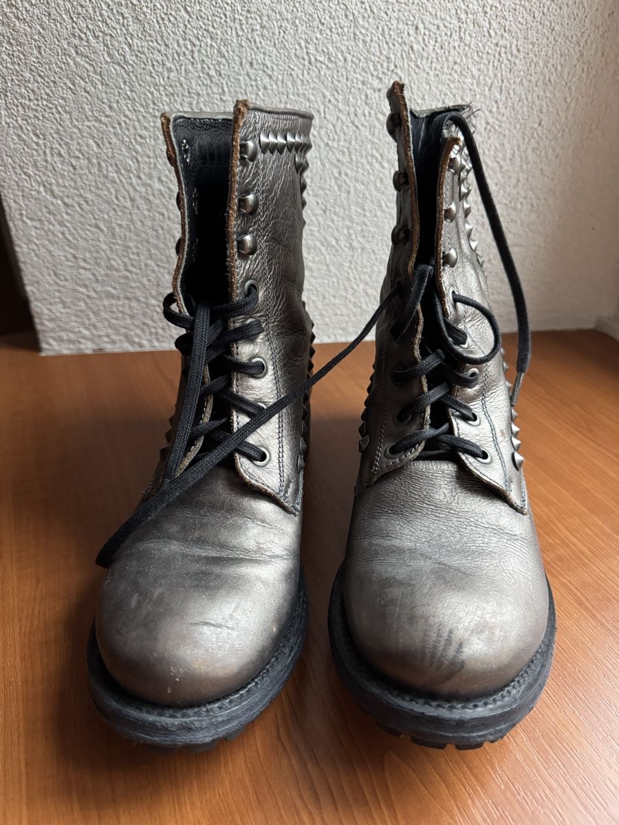 Ash Scarpe da donna: ASH Boots Gr.38 mit Nieten – Usato da Seon venduto da noe_zz6w