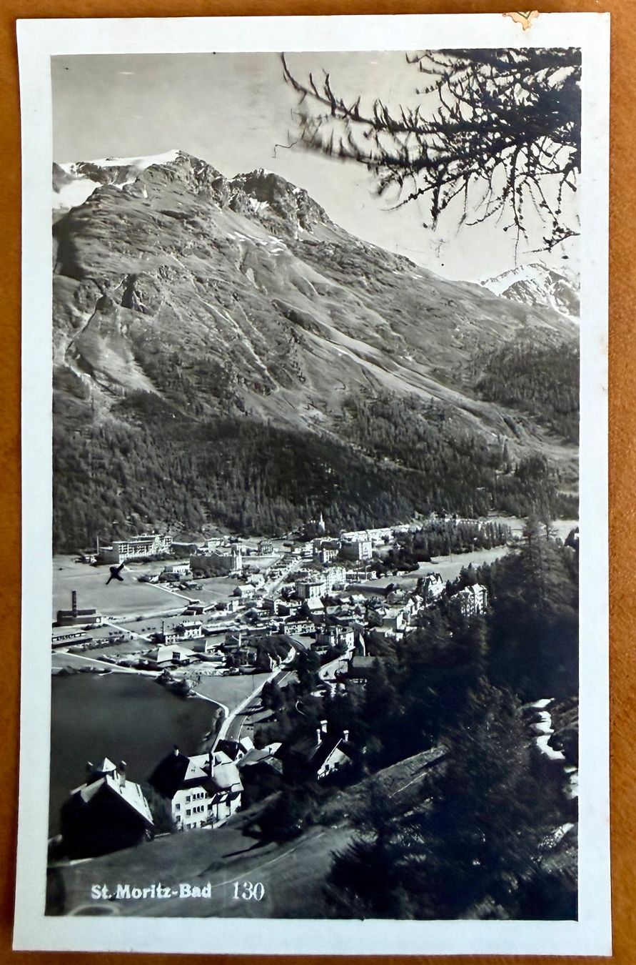 Cartes postales: St. Moritz - Panorama 1930 – D'occasion à Lutry par Ediego