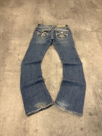 Vintage Rock Revival Bootcut Jeans (S)