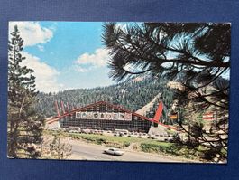 Squaw Valley 1960 Olympia Winterspiele Postkarte 1968 selten